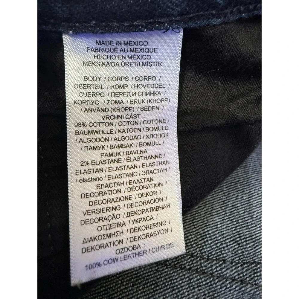 Polo Ralph Lauren Hampton Relaxed Straight Jeans Mens 40x30 Dark Wash Blue Denim - Picture 6 of 7